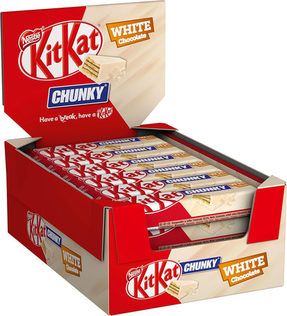 Nestlé KitKat Chunky White 40g (Pack of 24)