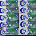 Extra Chewing Gum, Sugar Free, Ice Spearmint Flavour, Chewing Gum Bulk, 30 Packs of 10 Pieces
