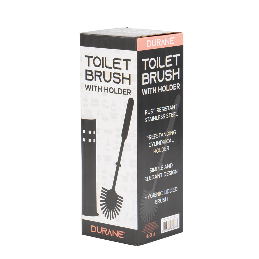 Toilet Brush with Holder Light Vented Holder 1.7L