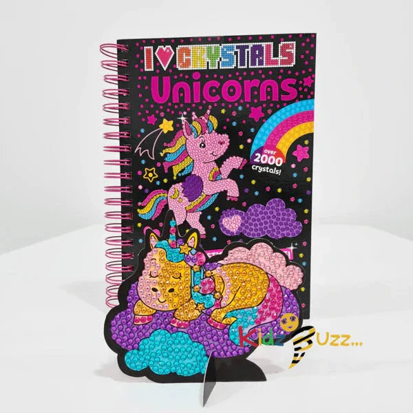 I Love Crystals Book Unicorns