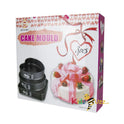 Cake Tin Set Heart-Round-Square 2.3L-3.4L-4.2L - 3pcs Assorted Shapes Set