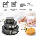 Cake Tin Set Round 2.9L-3.4L-3.9L - 3pcs Cake Tin Set
