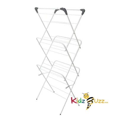Clothes Airer White 63x26.5x29.5cm
