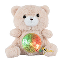 Biscuit Teddy With Light Soft Toy Magic Belly Bear
