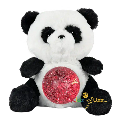 Panda With Light Soft Toy Magic Belly Bear