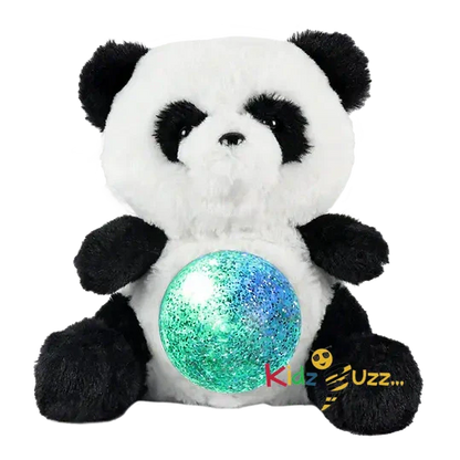 Panda With Light Soft Toy Magic Belly Bear