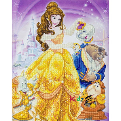 Beauty and the Beast Medley, 40x50cm Crystal Art Kit