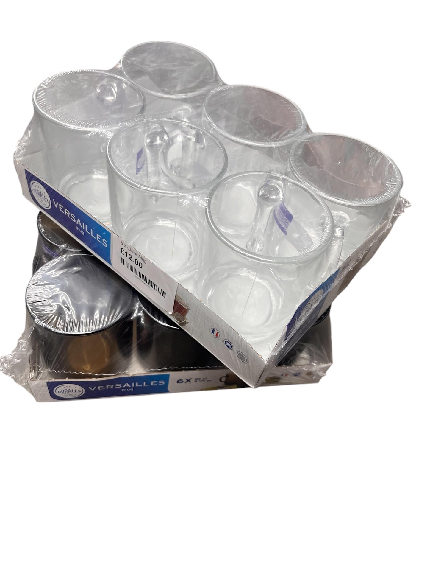 Clear Tea Mug , Set Of 6