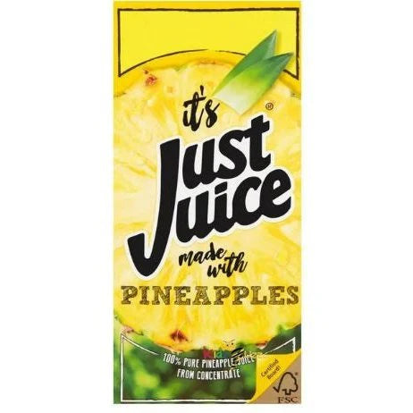 Just Juice PineApple 1 ltr X 12