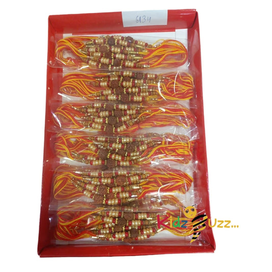 Shree Rakhi 6134 - Rakhi For Rakhsha Bandhan (Pack of 12)