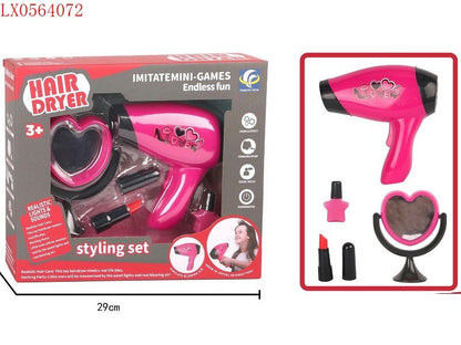 Hair Dryer Styling Set - Pretend Play Set