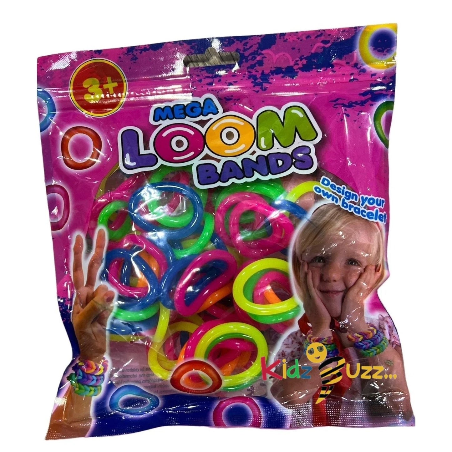 Mega Loom Bands Assorted Colours