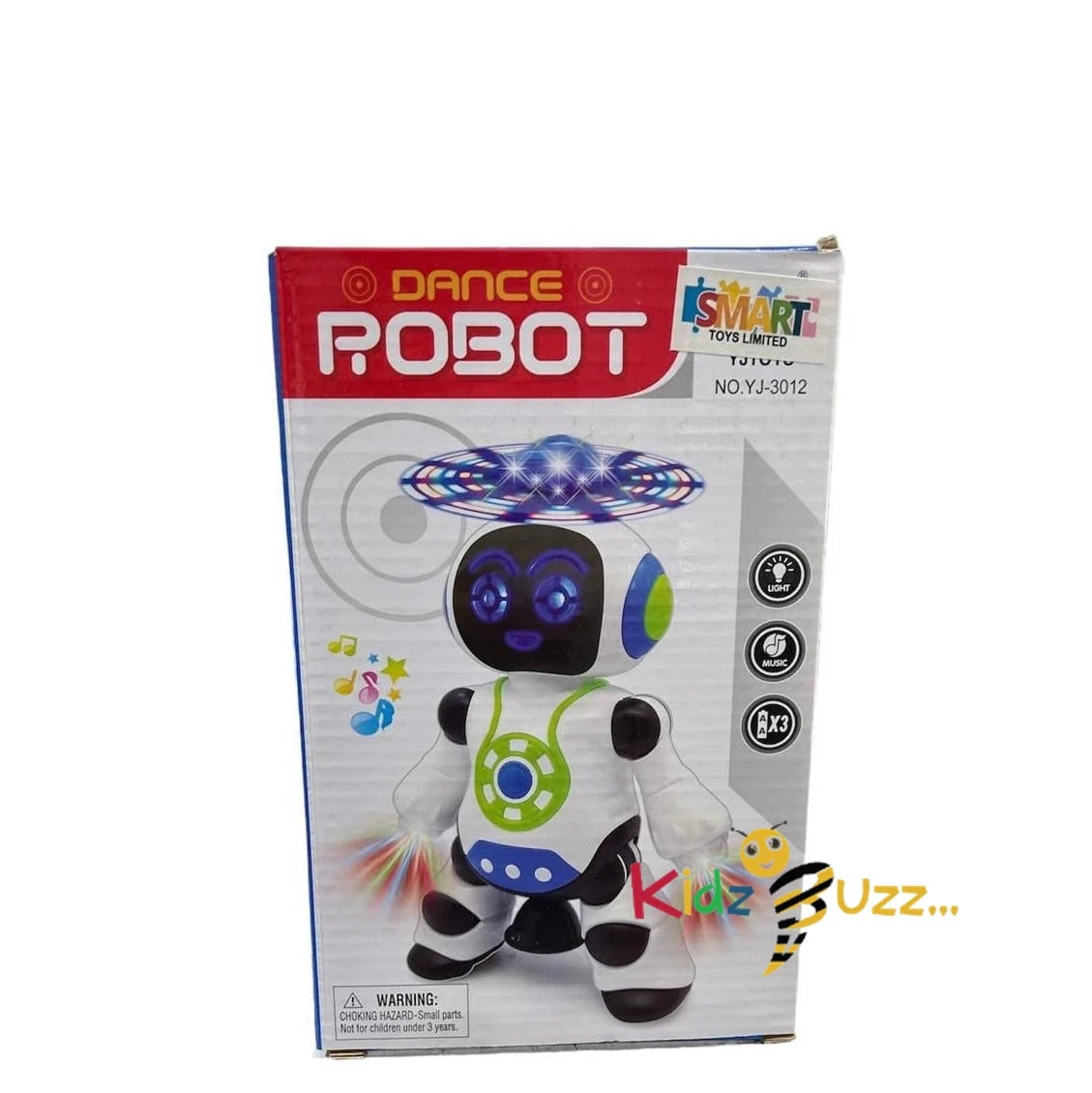 Electronic Dancing Fan Robot with 3D Lights and Music