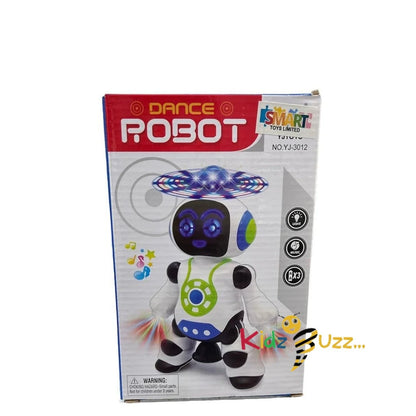 Electronic Dancing Fan Robot with 3D Lights and Music