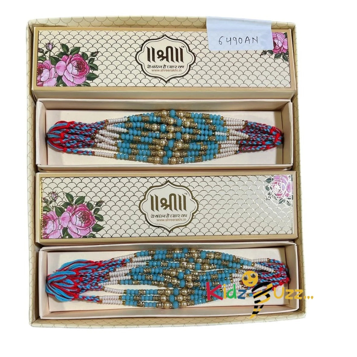 Shree Rakhi 6490 New Rakhi Thread For Raksha Bandhan( Set Of 12 Pcs)