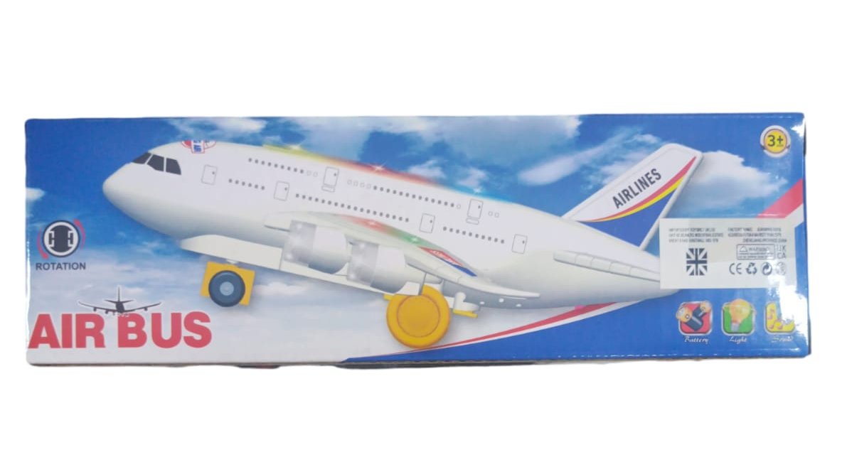 Airbus XS -  AIRCRAFT WITH LIGHT & MUSIC FOR KIDS
