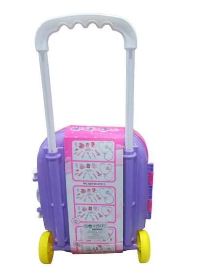 Doctor Set Pink Trolley - Pretend Play Set