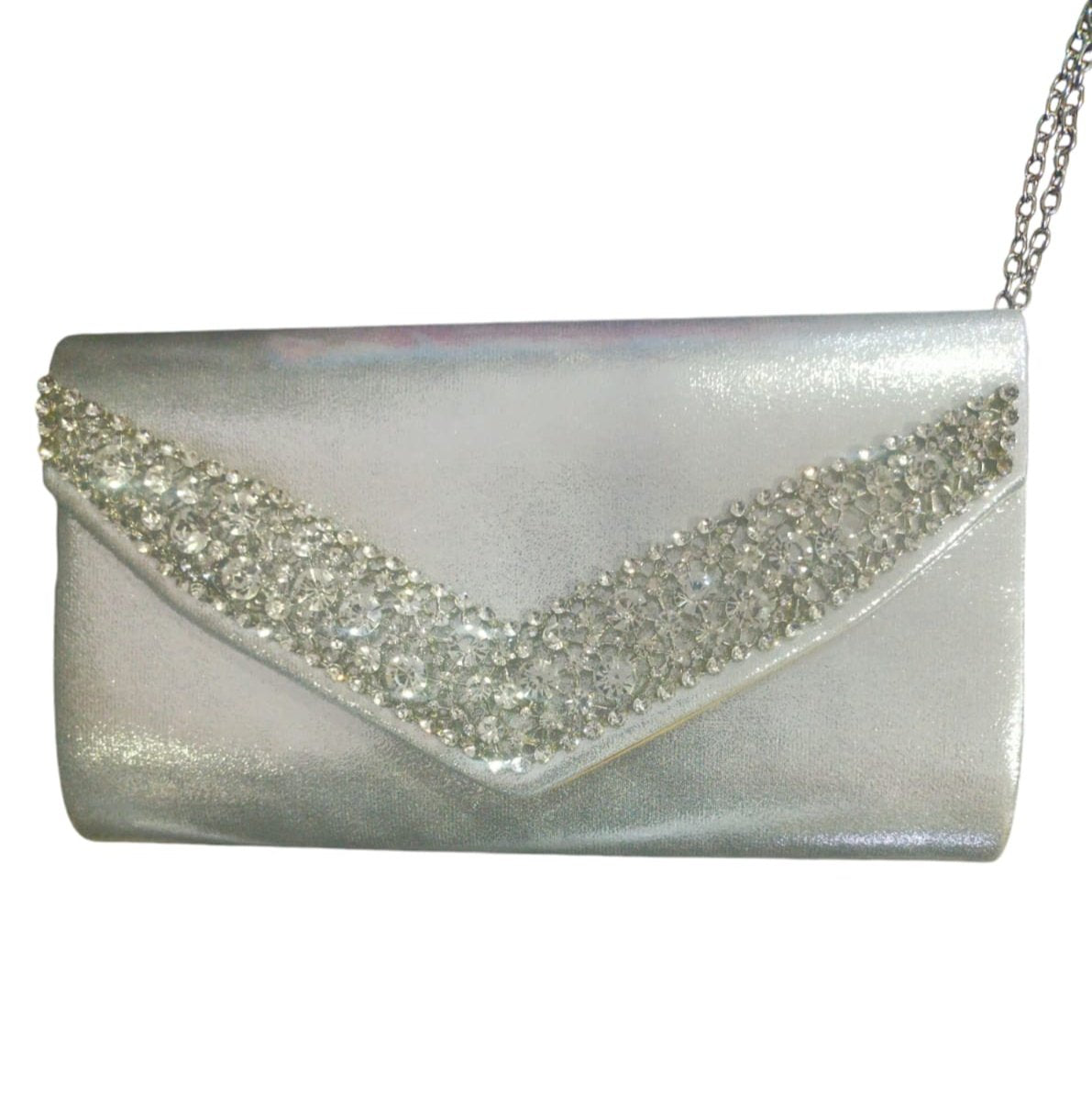 Z2273 Women Silver Purse- Women Accessories