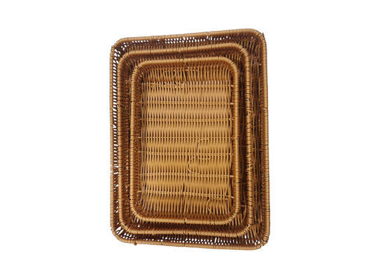 3pcs Square Basket Set
