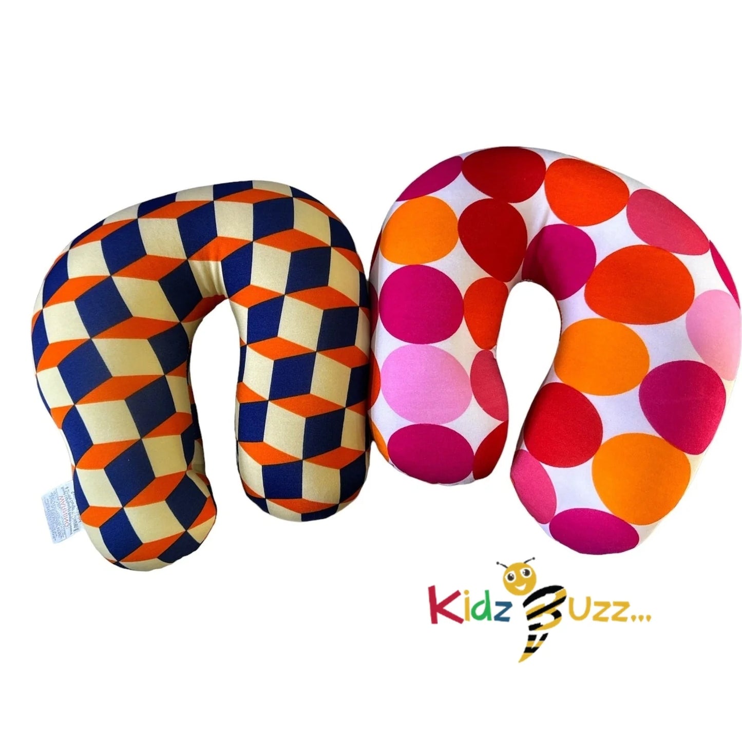 Multicolor Neck pillow -Print Dual Comfort U Shaped Travel Pillow
