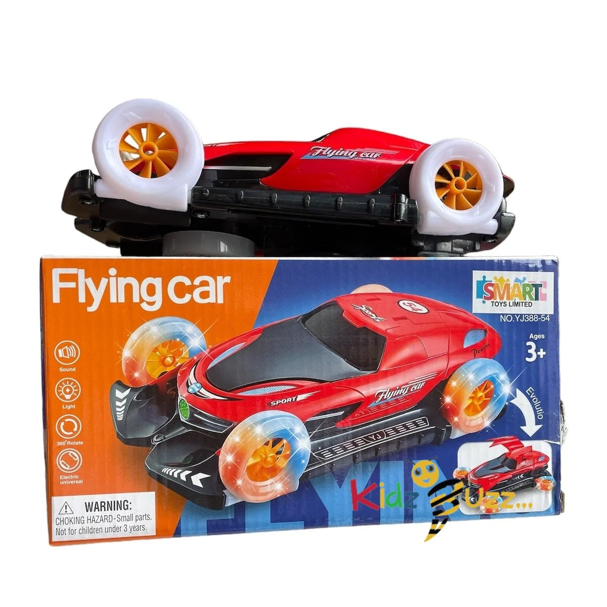 FLYING Sport Car Toy for Kids with Lights Sound