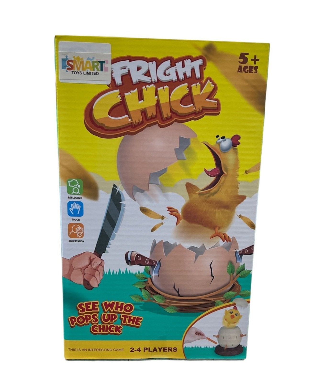 Funny Tricky Toy Fright Chick -Game with Cute Chick Appearance