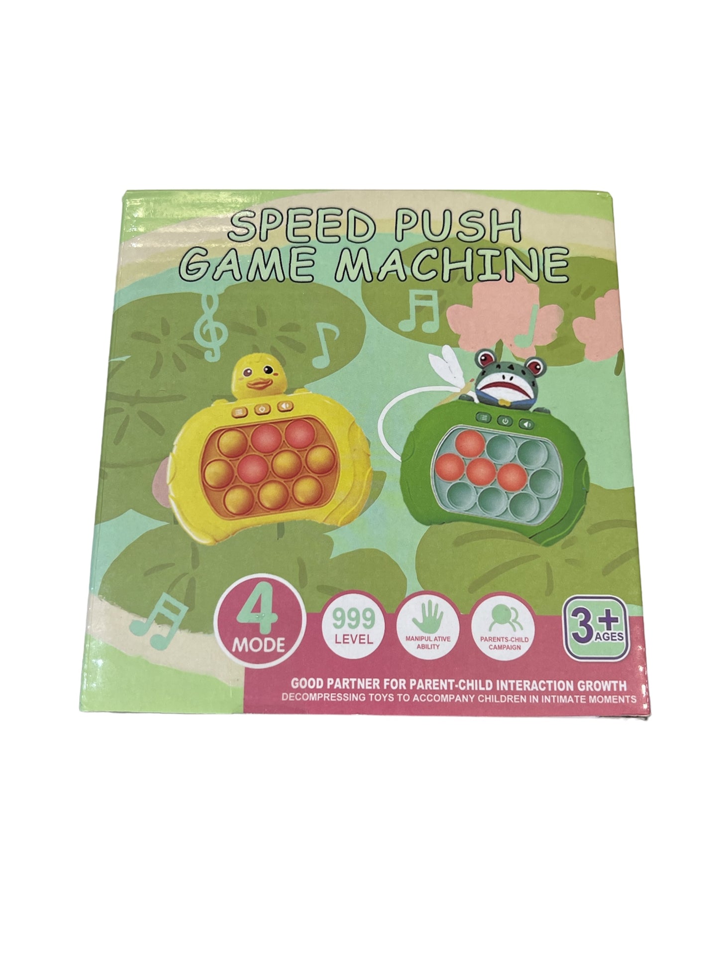 Poppet Game Sensory Fidget Toys - Duck Speed Push Game