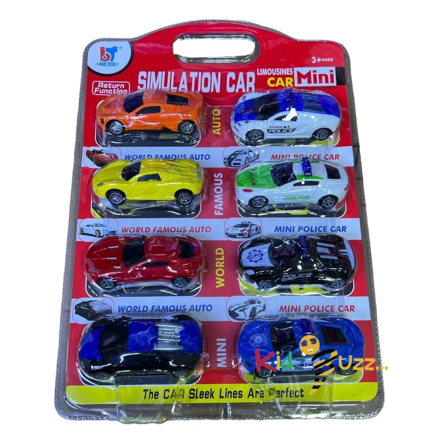Simulation Car 8Pcs Set