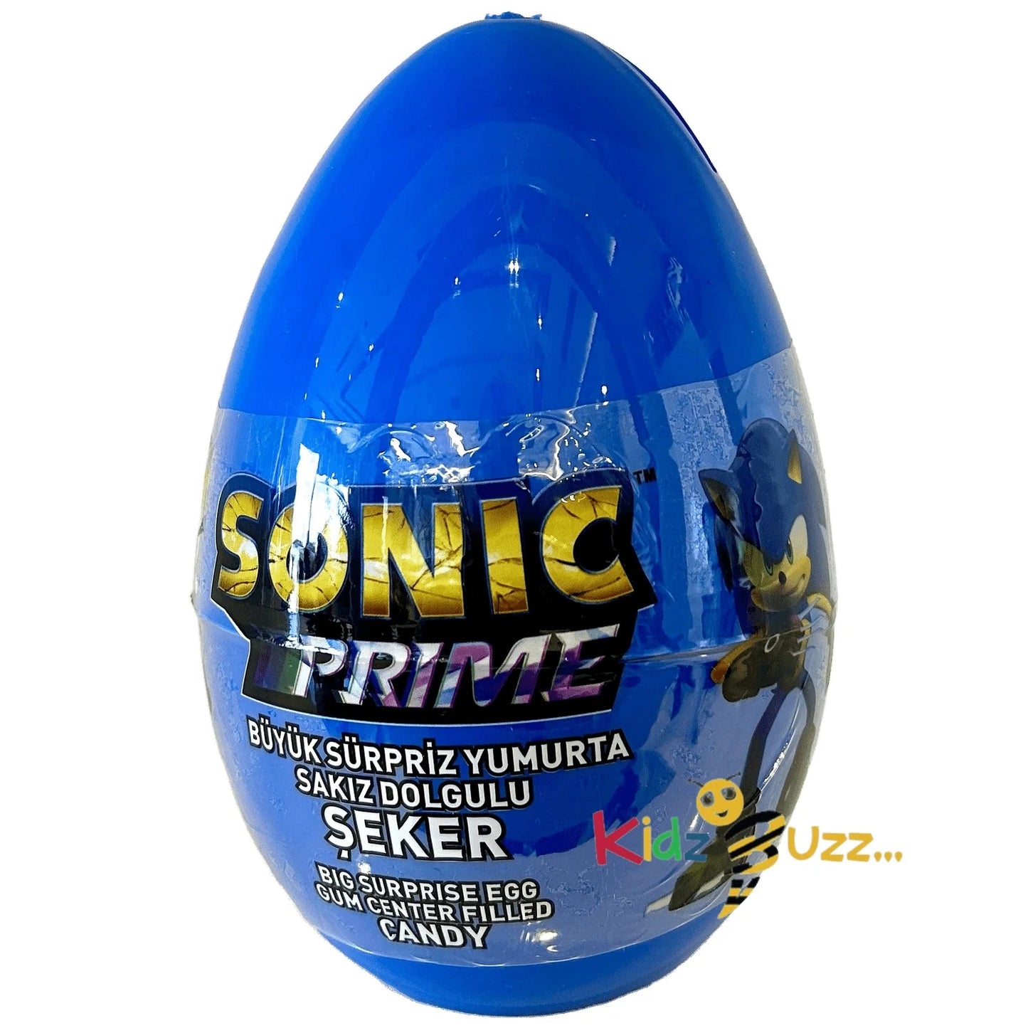 SONIC Surprise Big Egg Candy - Gum Center Filled With Candy (Pack of 2)