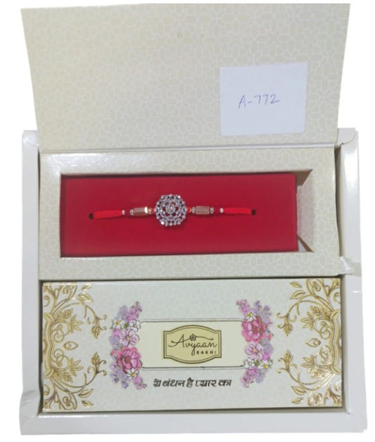 Avyaan Rakhi A772 -Beautiful Designer Raksha Bandhan Rakhi Gift