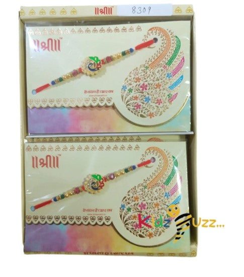 Shree Rakhi 8309-Beautiful Designer Raksha Bandhan Rakhi Gift