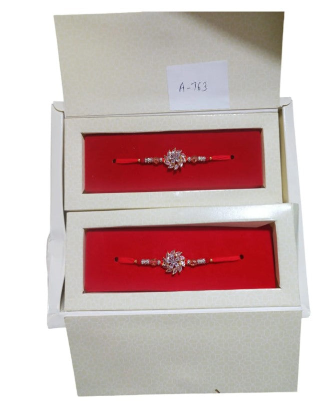 AVyaan Rakhi A763- Single Elegant Rakhi for Brother