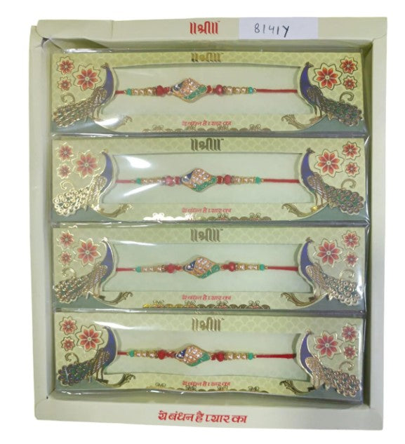 Shree Rakhi 8141Y-Rakhi for Brother, Rakhi for Bro Raksha Bandhan Rakhi