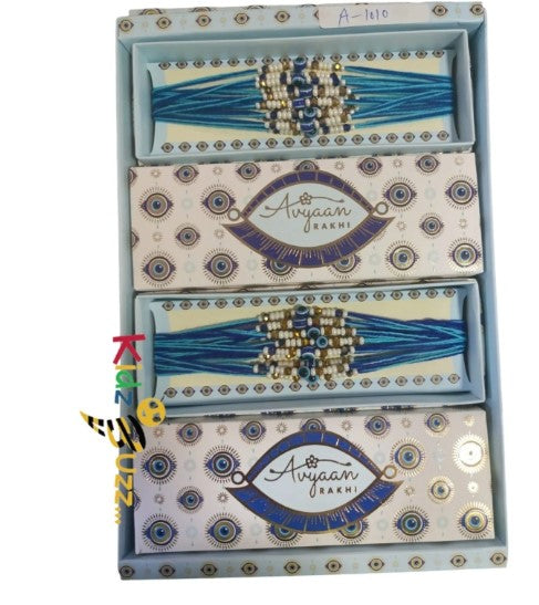 AVyaan Rakhi A1010- New Beautiful Rakhi Thread For Hindu Festival (Pack of 12)