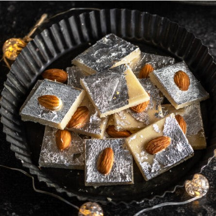 Festival Special Premium (Almond Barfi) Delicious Indian Traditional Sweets To Sweeten Up Your Celebration Best Gift For All Occasions Rakhi,Marriage,Diwali,Holi