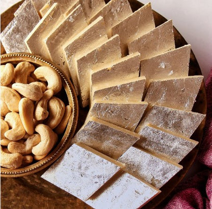 Festival Special Premium (Kaju Barfi) Delicious Indian Traditional Sweets To Sweeten Up Your Celebration Best Gift For All Occasions Rakhi,Marriage,Diwali,Holi