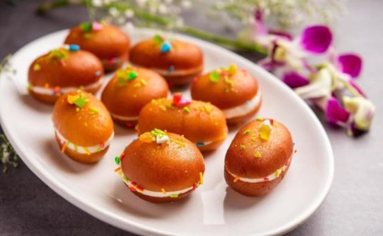 Festival Special Premium (Gulab Jamun Sandwich) Delicious Indian Traditional Sweets To Sweeten Up Your Celebration Best Gift For All Occasions Rakhi,Marriage,Diwali,Holi