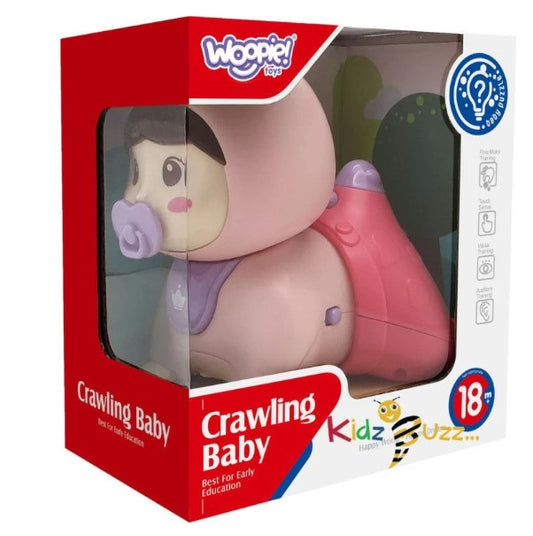 BABY Crawling Baby Toy with Melodies, Glowing Toy For 18+ months