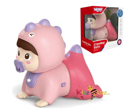 BABY Crawling Baby Toy with Melodies, Glowing Toy For 18+ months