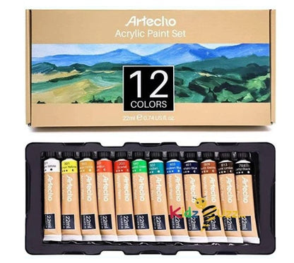 Artist Acrylic Paint 12PCS