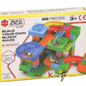 DIY ROLLING BALL BLOCK GAMES 98PCS Toy For Kids