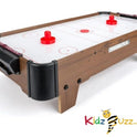 20' Air Hockey Table Game-Wooden Portable Table Game for Kids and Adults