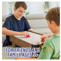 20' Air Hockey Table Game-Wooden Portable Table Game for Kids and Adults