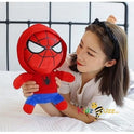 50cm Spiderman With Cap Soft Toy- Soft , Cuddly Plush Toy