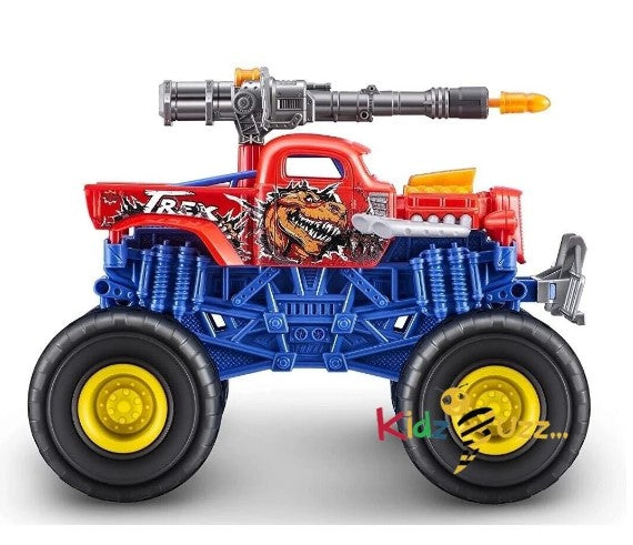 Zuru Monster Truck 6792D Metal Machine Wars T-Rex Collectible Die-Cast Vehicle, Toy Monster Truck, One Size