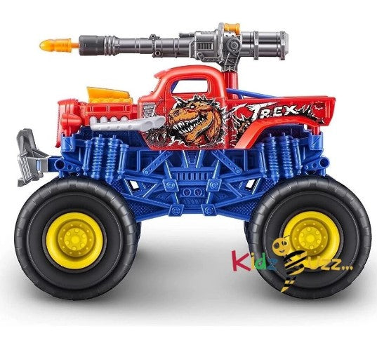 Zuru Monster Truck 6792D Metal Machine Wars T-Rex Collectible Die-Cast Vehicle, Toy Monster Truck, One Size