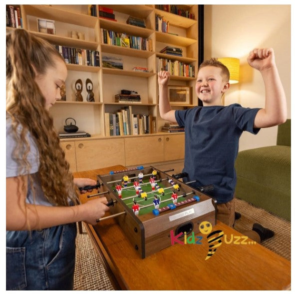 20' Table Top Football Game- Wooden Outdoor Indoor Game for Kids and Adults