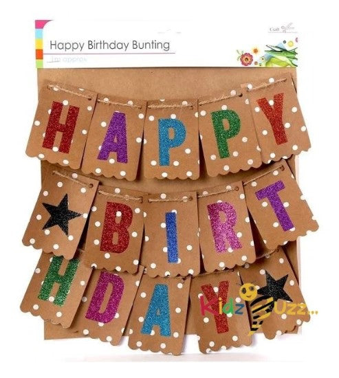 1M Craft Birthday Bunting