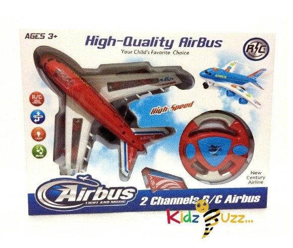 2 Channels R/C Airbus With Light & Music