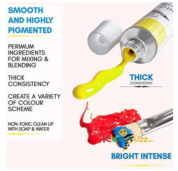 20pk Acrylic Paints Set